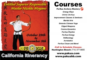 E.S.R. Master Moyano October Itinerancy