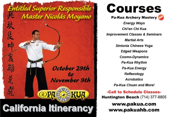 E.S.R. Master Moyano October Itinerancy